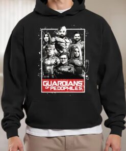GOP Guardians of Pe.dos Ver2 Hoodie, Anti Trump Bumper Shirt, Anti-MAGA Tru.mp Is On The List Funny Gift, Release The Epstein Sweatshirt