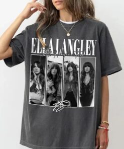 Ella Langley Aesthetic Signature Graphic T-Shirt, Tour 2025 Music, Gift for Fan, Gift for Women, Gift for Friend, Gift for Men