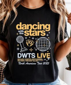 DWTS Live 2025 Shirt, Dancing With The Stars Tour Tee, Ballroom Dance Fan T-Shirt, North American Tour Merch, DWTS Graphic Top