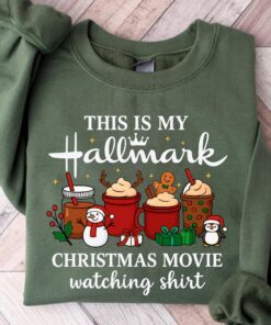 Hallmark Christmas Sweatshirt, This Is My Hallmark Christmas Movie Watching, Retro Hallmark Christmas Shirt, Christmas Movie Tee