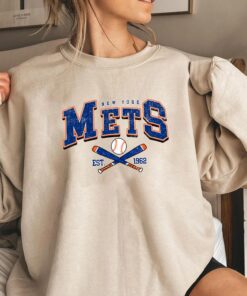 New York Baseball Sweatshirt, Vintage Baseball Holiday Hoodie