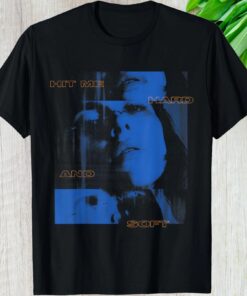 Billie Music Blue Photo Shirt, Pop Music Fans Custom Gift Retro Graphic Tee, Personalized Vintage Style Cover Album Unisex T-Shirt