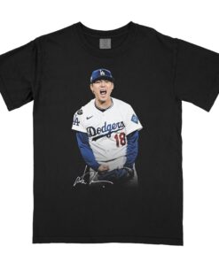 Yoshinobu Yamamoto Shirt, Back 2 Back Champions T-Shirt, Los Angeles Baseball Championship Unisex Tee