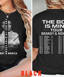 Brandy And Monica Tour Dates Shirt, The Boy Is Mine Portrait Tee, R&B Concert Merch