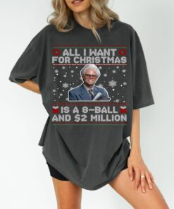 Baby Billy All I Want For Christmas Is A 8-Ball And 2 Million Christmas T-Shirt