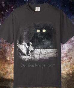 Over the Garden Wall Shirt, "You Have Beautiful Eyes" Quote Tee, Burke 'The Nightmare' Inspired T-Shirt, Dark Academia, Cottagecore