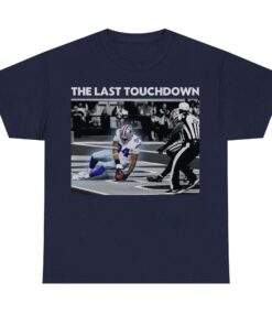 The Last Touchdown, Marshawn Kneeland Graphic Tee, RIP Kneeland Shirt, Cowboy Fans Gift, Tribute T-Shirt, Dallas Football Merch