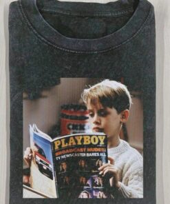 Home Alone Macaulay Culkin Graphic Tee, Vintage 90s Movie Shirt