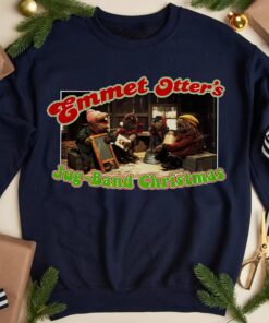 Music Cartoon Christmas Shirt, Family Lover Xmas Gift Nightmare Music Band Sweatshirt, Comedy Movie Xmas Sweater