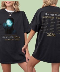 Ariana Grande Eternal Sunshine Tour 2026 T-Shirt, Vintage Pop Concert Tee, The Eternal Sunshine Tour Shirt, Ariana Grande Fan Gift Merch