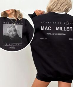 Mac Miller Circles Album Hoodie, Vintage Hip Hop Sweatshirt