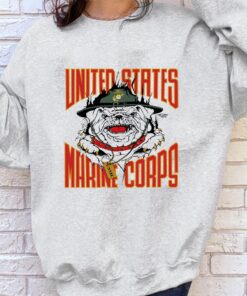 Vintage Us-Marine Corps Usmc Shirt, United States Marine Corps Graphic Tee, Retro T-Shirt, Streetwear Sweater