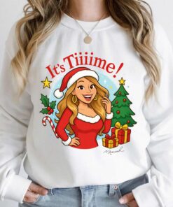 All I Want For Christmas Is Maria Carey, Christmas Time T-Shirt, Christmas Shirt, Music Xmas, Best Christmas Song, Christmas Song, It's Time