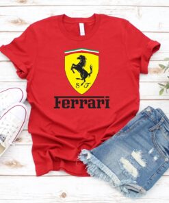 Ferrari Shirt, Ferrari Sweatshirt, Ferrari F1, Formula One T-Shirt, Car Tee, Race Top, Scuderia Ferrari