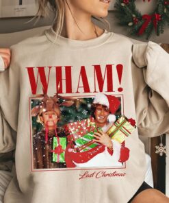 Retro 90s Wham Last Christmas Sweatshirt, Music Shirt