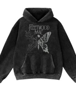 Fleetwood Mac Vintage Hoodie, Unisex Rock Band Apparel