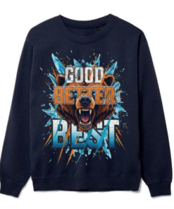 Good Better Best Football Sweatshirt, Funny Game Day Hoodie, Vintage Unisex Sport T-Shirt