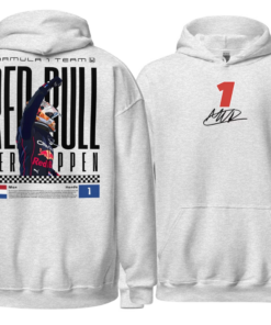 Max Verstappen Hoodie, Red Bull Racing F1, Champion Apparel