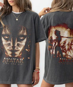 Avatar 3 Fire and Ash Movie Shirt, Vintage Oversized Varang Avatar Tee, Animal Kingdom Pandora Trip T-Shirt, Na'vi Neytiri Jake Sully Gift