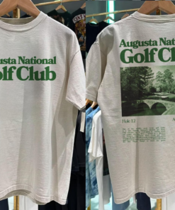 The Masters Vintage T-Shirt, Golf Shirt, Augusta National Golf Club Tee