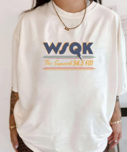 WSQK The Squawk Shirt, Retro Hawkins Unisex T-Shirt, 80s Retro Radio Station