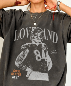 Colston Loveland Football Vintage T-Shirt, Chicago Good Better Best Shirt