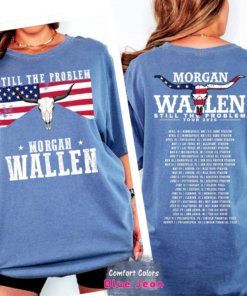 Morgan Wallen Tour Shirt, 2026 Still The Problem Bull Skull Tee, Country Concert