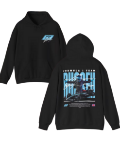 George Russell F1 Hoodie, Mercedes Racing Graphic Tee Gift , Vintage Motorsport Sweatshirt, Formula 1 Fan Apparel
