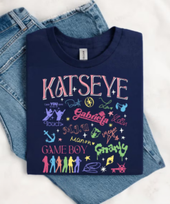 Vintage Katseye Music T-Shirt, Katseye Kpop Graphics Shirt, Katseye Beautiful Chaos Tee, Hoodie And Sweatshirt