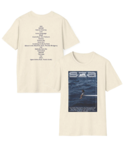 SOS album by SZA T-Shirt, Tour Poster Back-Print Tee