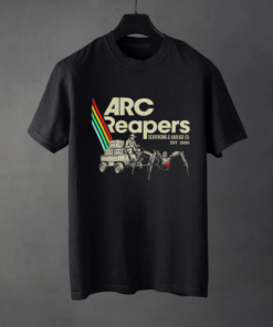 Arc Raiders Hoodie, Vintage Scavenger Wagon Graphic, Retro Sci-Fi Gaming Merch