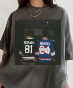 Vintage Hollander Rozanov Hockey T-Shirt, Connor Storrie Shane Hollander Vintage Shirt, Shane Hollander Ilya Rozanov Hockey Tee