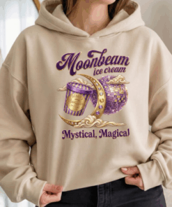 Moonbeam Ice Cream Mystical Magical T-Shirt, Benson Boone Shirt, America Heart Concert Tour 2025 Tee, Youth Music Merch
