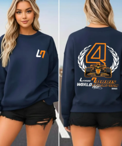 Lando Norris 2025 World Champion F1 Racing Tee