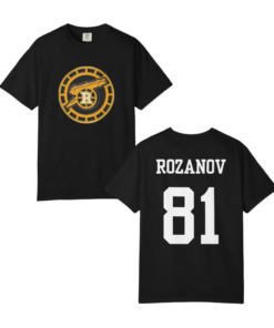 Boston Raiders Heated Rivalry T-shirt, Ilya Rozanov Tee