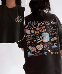 Heated Rivalry Romance Sweatshirt, Hollanov Couple Romance Book T-Shirt, Hockey Rivals Couple Hoodie, Movie Book Fans Gift