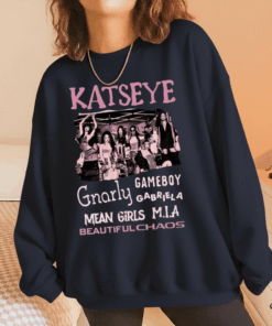 Katseye The Beautiful Chaos Tour Kids Sweatshirt, Gifts for Teen Boy T-Shirt, Katseye Concert Crewneck