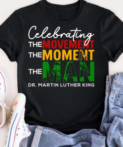 Martin Luther King Jr. Day Shirt, Equality & Justice Tee, Inspirational Quote T-Shirt, White Graphic MLK Gift, Modern History