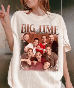 Big Time Rush Tour 2025 Unisex T-Shirt, Band Pop Music Graphic Tee