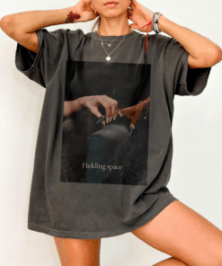 Wicked T-Shirt, Holding Space Ariana Cynthia Finger Hold Defying Gravity Meme Wicked Movie Gift Broadway Shirt, Glinda Elphaba Tee