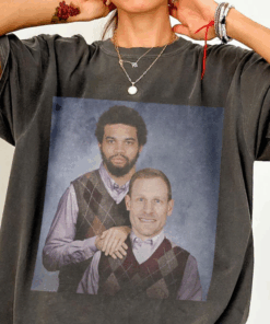 Caleb Williams Ben Johnson Football Shirt, Chicago Step Bros Tee, Funny Football Gift Unisex