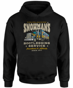 Snowman's Bootlegging Service, Unisex Hoodie, Smokey & The Bandit Inspired