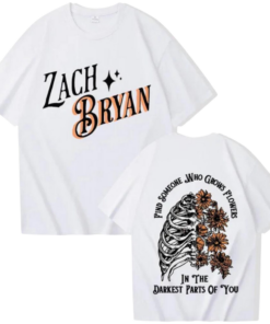 Zach Bryan 2026 T-Shirt, With Heaven On Tour 2026 Tee, Aesthetic Pop Star Top, Sun to Me Music Lover Gift, Western Bull Skull Top Music