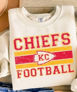 Vintage Chiefs Football Shirt, Chiefs Shirt, Kansas City Sweater, American Football Crewneck, Game Day Shirt,Taylors Fiancé Shirt