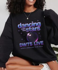 Ballroom Dancing Tour 2026 Sweatshirt | Retro Disco Ball Dance Show Tshirt Hoodie