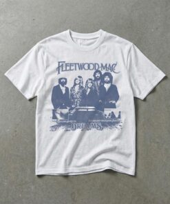 Fleetwood Mac Dreams Graphic T-Shirt | Vintage Band Art Tee | 70s Rock Inspired Shirt