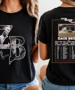 Zach Bryan On Tour 2026 Shirt, Country Music Tee, Fan Merch Gift, Zach Bryan Signature Shirt