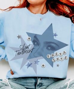 Retro Freya Skye Silent Treatment Shirt, Stars Align Tour 2026 Festival Tee, Disney Channel Zombies 4 Nova Bright, Freya Skye Concert Music
