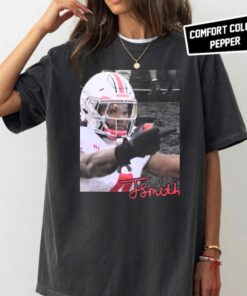 Jeremiah Smith Meme V2 Unisex Shirt, Funny Jeremiah Smith Flips Off Michigan Fan, Football Game Day Shirt