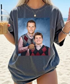Brady and Maye New England Football T-Shirt, Step Brothers Football Shirt, New England Football Shirt, Football Funny Shirt